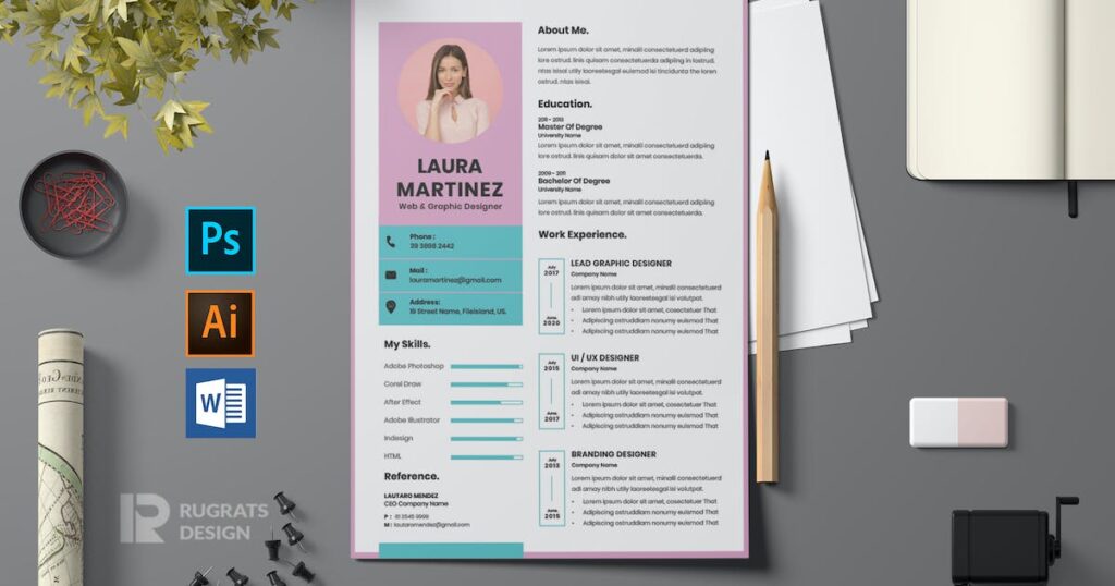 Plantillas de Currículum Vitae en formato Curriculum Vitae 【Gratis