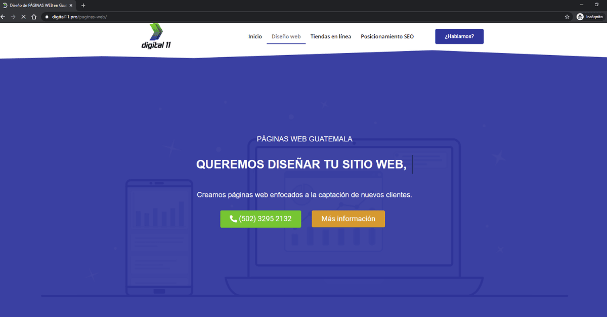 Diseño de páginas web en Guatemala