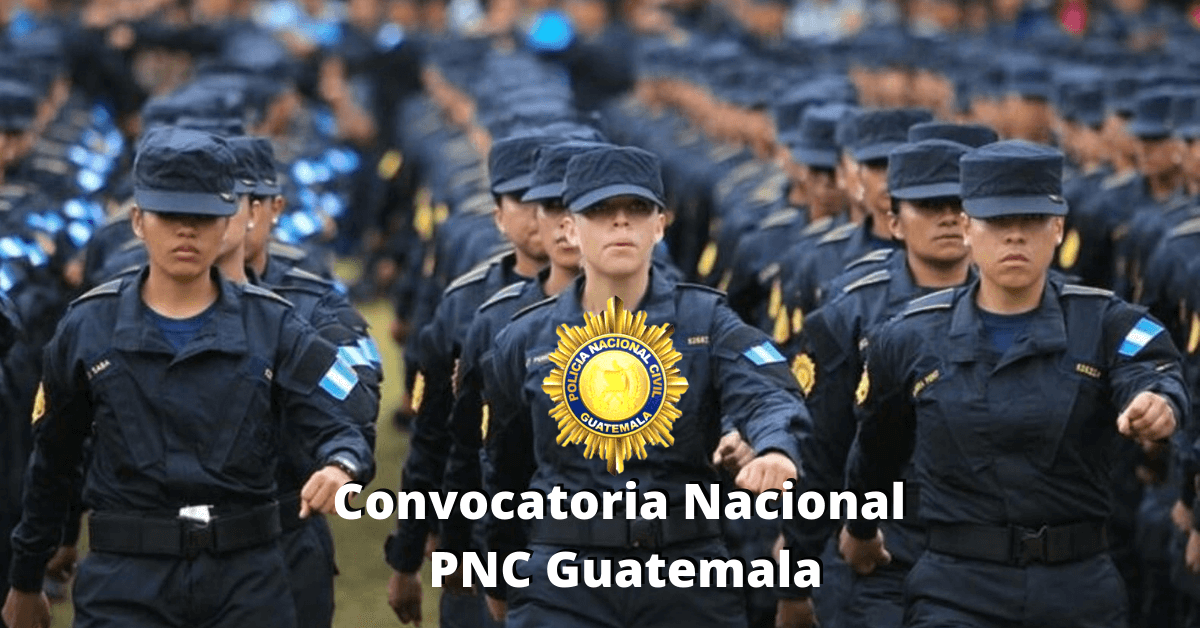 Convocatoria Nacional PNC Guatemala