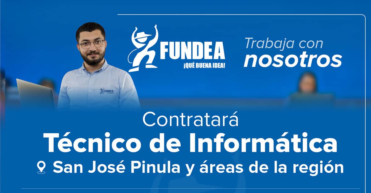 FUNDEA Contratará Técnico de informática