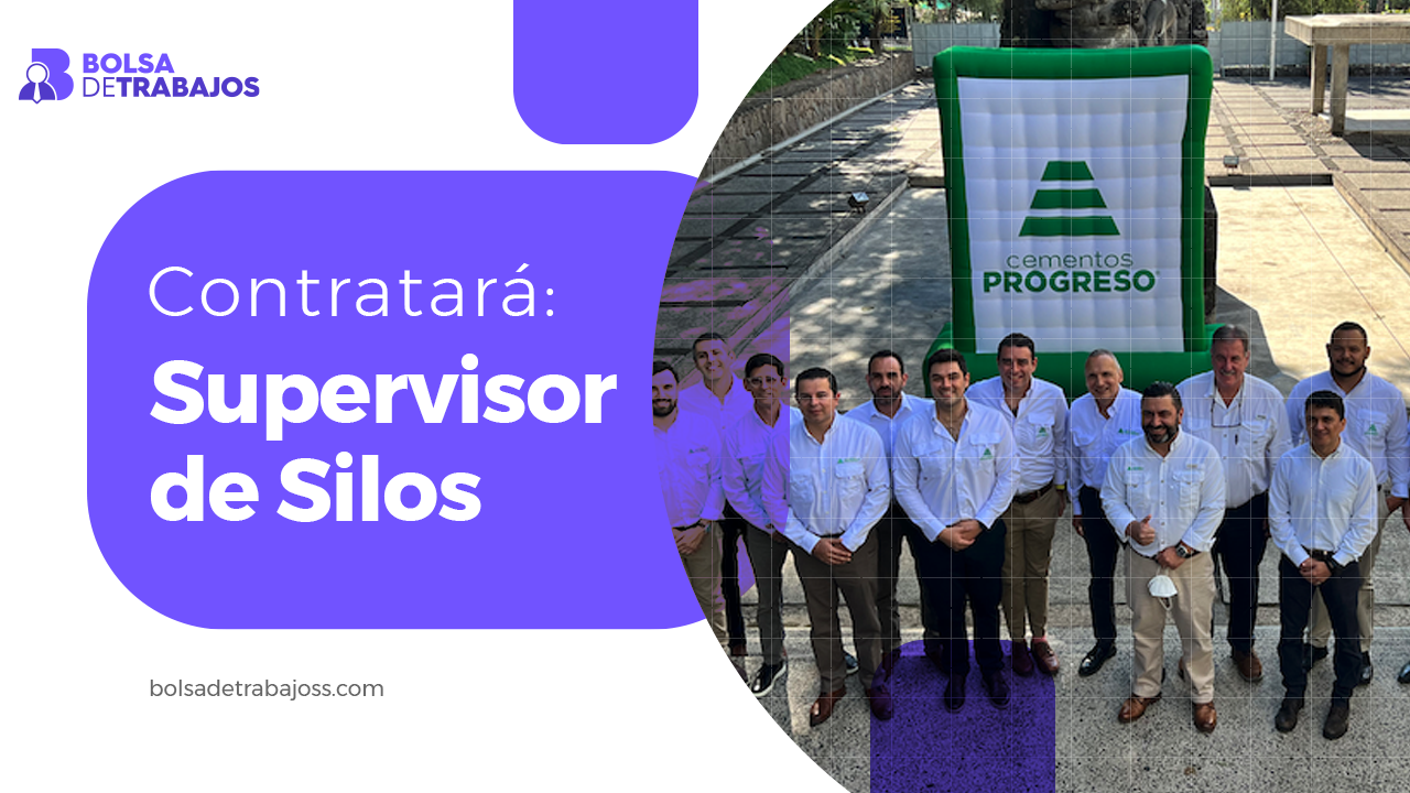 Cementos Progreso contratará a Supervisor de Silos
