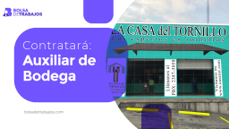 La Casa del Tornillo S.ADetalles para aplicar a esta oferta de empleo: