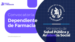 El Ministerio de Salud Pública y Asistencia Social